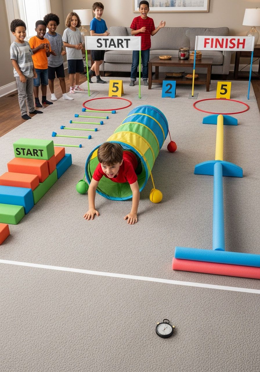 Kids Obstacle Course - Active Play Equipment